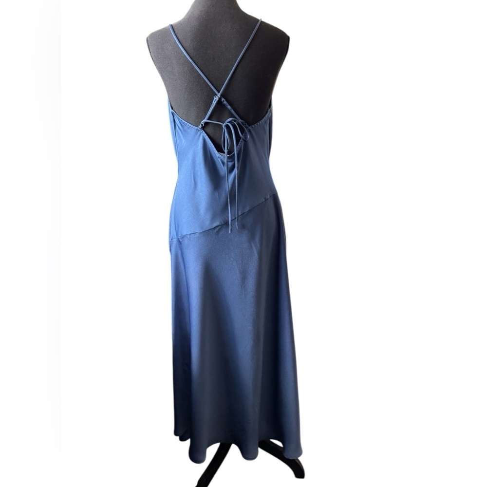 ASTR the Label Cowl Neck Satin Midi Slip-dress, Size M - Picture 10 of 13